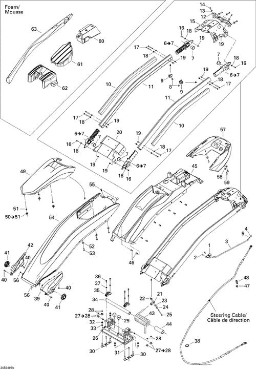 Fits 2000-2007 Sea-Doo Watercraft Socket Head Screw M6, Scotch Grip, OEM Part # 205961660