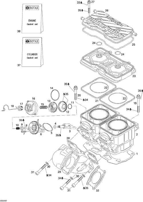 Fits 1998-5666 Sea-Doo Watercraft Supporting Ring, OEM Part # 420926225