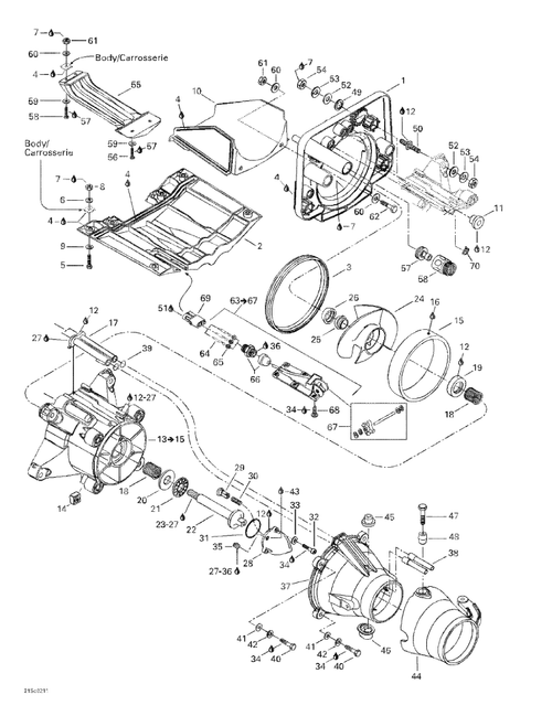 Fits 1998-2005 Sea-Doo Watercraft Venturi-Black, OEM Part # 267000236