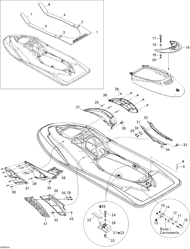 Fits 2005-2006 Sea-Doo RXP Grab Handle, Viper Red, OEM Part # 269001193