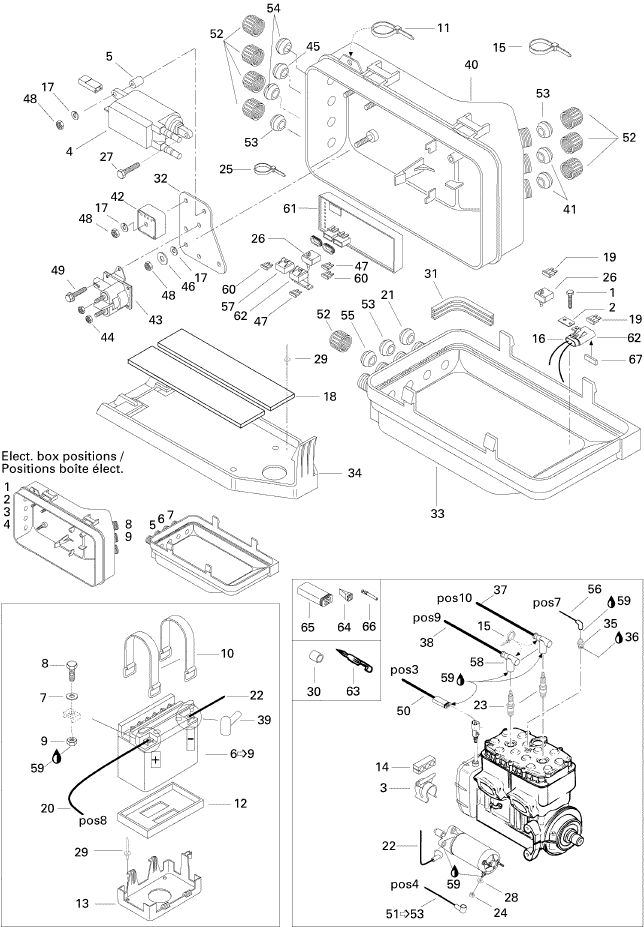 Fits 1996-1997 Sea-Doo Marine Parts Spark Plug Ngk Br7Es, OEM Part # 278001663