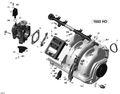 Fits 2008-2012 Sea-Doo Boats Fuel Injector, OEM Part # 420874432