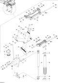 Fits 1996-5666 Sea-Doo Watercraft Hex. Special Screw M6 X 25, OEM Part # 211000022