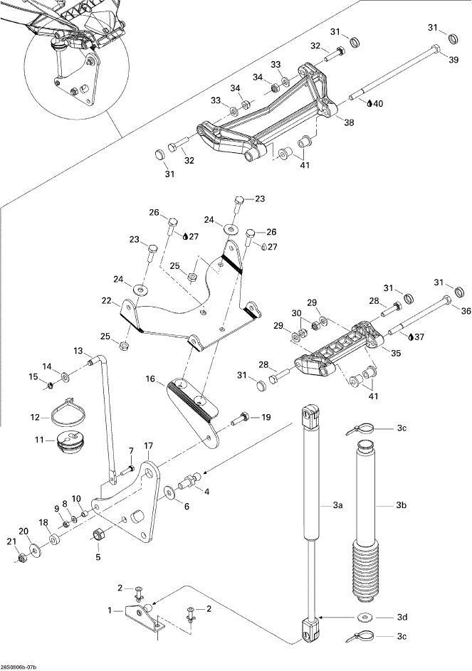 Fits 1996-5666 Sea-Doo Watercraft Hex. Special Screw M6 X 25, OEM Part # 211000022