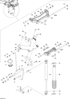 Fits 1996-5666 Sea-Doo Watercraft Hex. Special Screw M6 X 25, OEM Part # 211000022
