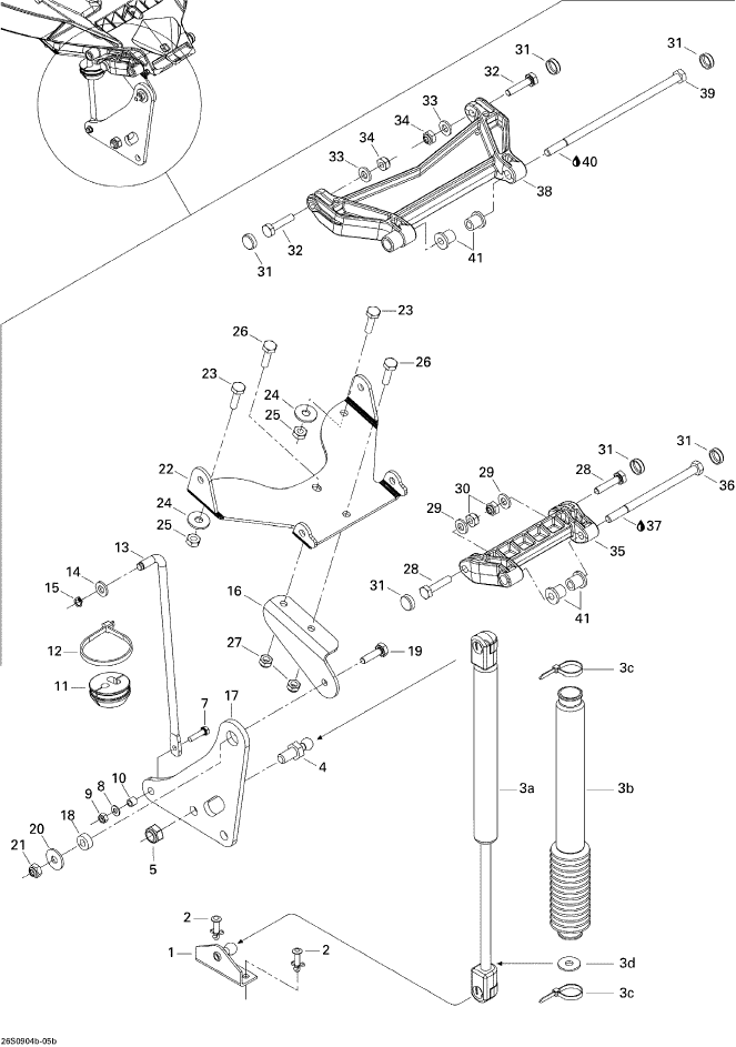 Fits 1996-5666 Sea-Doo Watercraft Hex. Special Screw M6 X 25, OEM Part # 211000022