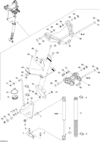 Fits 1996-5666 Sea-Doo Boats Hex. Screw M6 X 60, OEM Part # 207066060