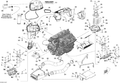Fits 2010 Sea-Doo RXT-X and X RS 260 Engine Decal, 260 4-Tec, OEM Part # 219903235