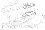 Fits 2010-2011 Sea-Doo RXT-X 260 & RS / RXT-X and X RS 260 Anti Slip Mat Rear L, OEM Part # 291002965