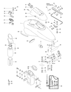 Fits 1996-2001 Sea-Doo Marine Parts Rear Vent Hose, OEM Part # 291001103
