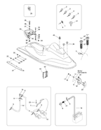 Fits 1996-2001 Sea-Doo Marine Parts Rear Vent Hose, OEM Part # 291001103