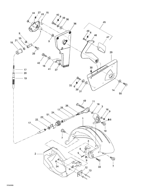 Fits 1998-5666 Sea-Doo Watercraft Gate Support, OEM Part # 271000846