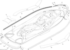 Fits 2010-2011 Sea-Doo RXT-X 260 & RS / RXT-X and X RS 260 Anti Slip Mat Rear L, OEM Part # 291002965