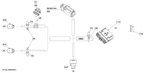 Fits 2011-2012 Sea-Doo GTS 130 & Rental 99 / GTS 130 & Rental 99 (25CS, 43CS) Steering Wiring Harness, OEM Part # 278002503