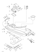 Fits 1998-5666 Sea-Doo Marine Parts Hose-Vent, OEM Part # 291001776