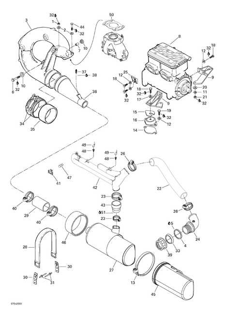 Fits 1998-5666 Sea-Doo Watercraft Rubber Pad, OEM Part # 293830062