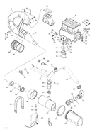 Fits 1998-5666 Sea-Doo Watercraft Rubber Pad, OEM Part # 293830062