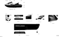 Fits 2011-2012 Sea-Doo Watercraft Decal, Sea-Doo Gtx Limited, OEM Part # 219903334