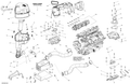 Fits 2009-2017 Sea-Doo Boats Air Box Support, OEM Part # 270000735