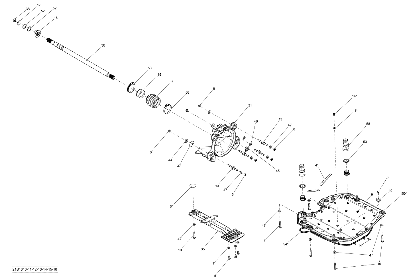 Fits 2011-2018 Sea-Doo Watercraft Hex. Screw M8 X 40, Scotch Grip, OEM Part # 250000530