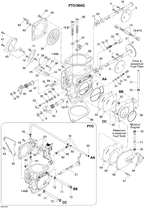 Fits 1998-2003 Sea-Doo Boats Gasket, OEM Part # 293250135