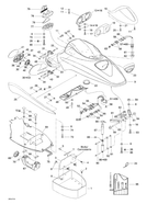 Fits 1999-2003 Sea-Doo Watercraft Se Support-Gauge, OEM Part # 269500585