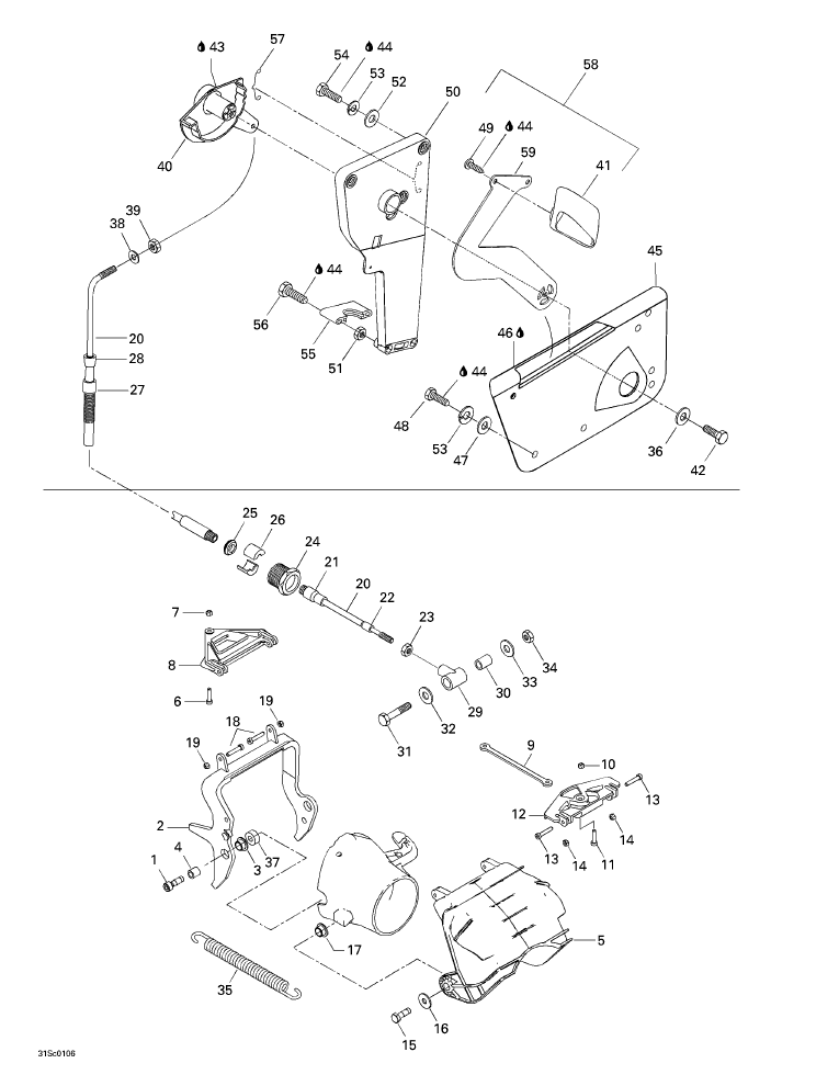 Fits 1996-5666 Sea-Doo Watercraft Spring, OEM Part # 271000612