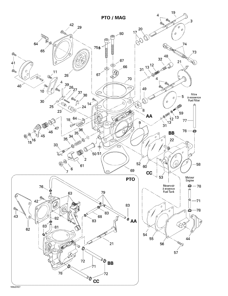 Fits 1998-2003 Sea-Doo Boats Gasket, OEM Part # 270500384