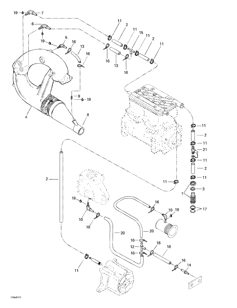 Fits 1996-2006 Sea-Doo Watercraft T-Fitting, OEM Part # 295000103