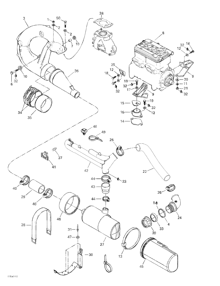 Fits 1998-5666 Sea-Doo Watercraft Rubber Pad, OEM Part # 293830062