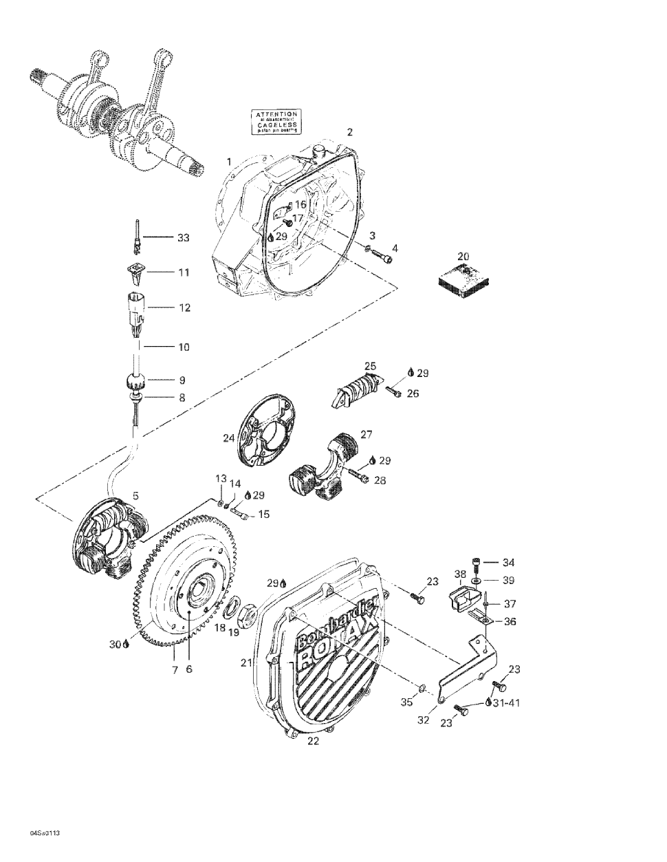 Fits 1996-2005 Sea-Doo Boats Starter Gear, 77 Teeth, OEM Part # 420834060