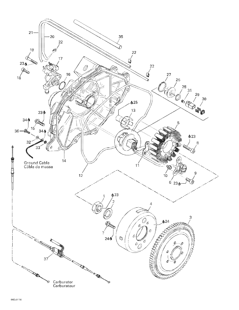 Fits 1996-2003 Sea-Doo Boats Sensor Assembly, OEM Part # 420966832