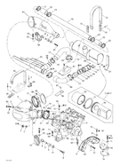 Fits 2001-2005 Sea-Doo Watercraft Support Nut, OEM Part # 274000892