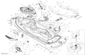 Fits 2014-2015 Sea-Doo GTX 155 LH Front Cover Ass Y, OEM Part # 291003938