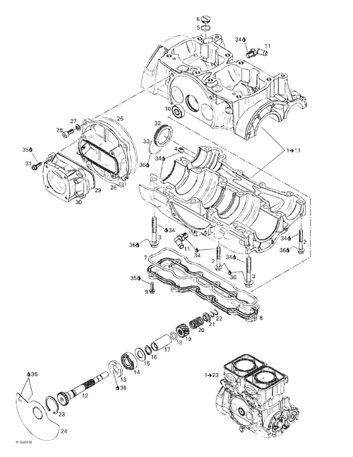 Fits 1998-5666 Sea-Doo Watercraft Rubber Ring, OEM Part # 420850520