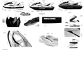 Fits 2013-2014 Sea-Doo GTI LTD 155 LH Center Decal, OEM Part # 219904088
