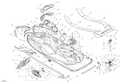 Fits 2014-2015 Sea-Doo WAKE 155 RH Panel, OEM Part # 269502134