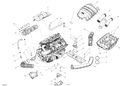 Fits 2014 Sea-Doo Watercraft Hex. Screw M8 X 50, Scotch Grip, OEM Part # 207385060