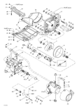 Fits 1999-2002 Sea-Doo Watercraft Pump Support, OEM Part # 271000966