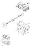 Fits 1996-2005 Sea-Doo Boats Hex. Flanged Screw M8 X 68.5, OEM Part # 420841998