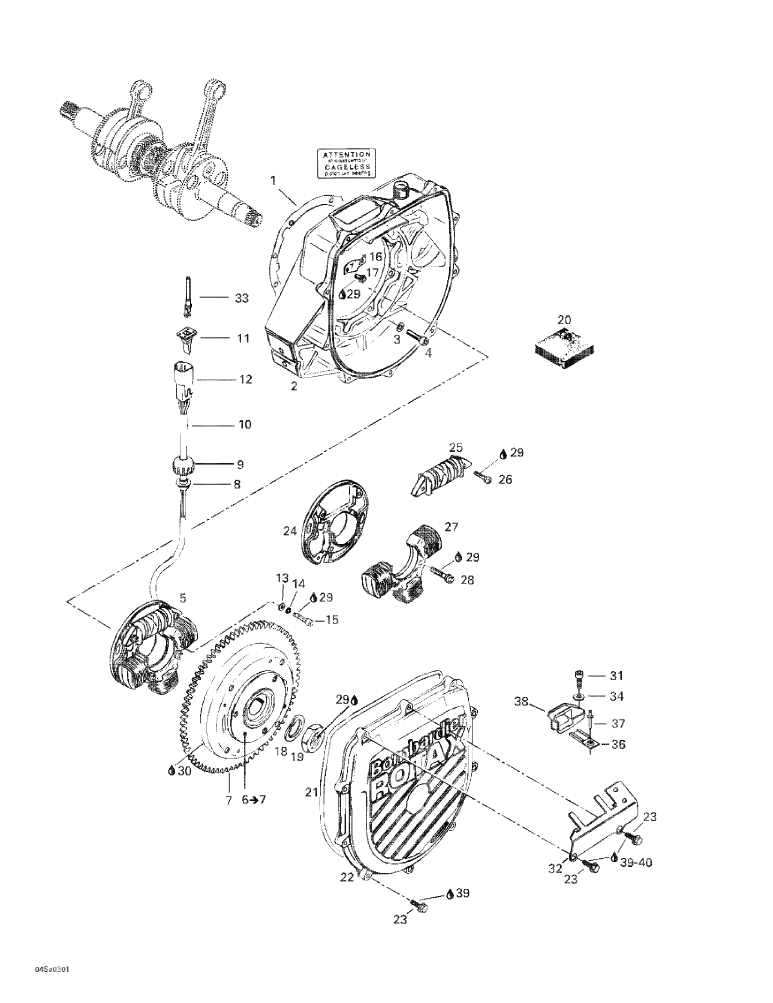 Fits 1996-5666 Sea-Doo Boats Taptite Screw M6 X 25, OEM Part # 420841543