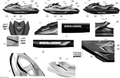 Fits 2015 Sea-Doo GTI LTD 155 RH Rear Decal, OEM Part # 219904623