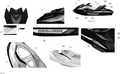 Fits 2015 BRP GTR 215 LH Rear Decal, OEM Part # 219904605