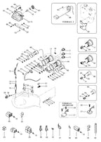 Fits 1996-2004 Ski-Doo Formula 500 / Formula 500 Deluxe Models Clip, OEM Part # 415018200