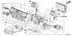 New 2008-2009 Fits Honda Accord Panel, FR. *YR334L*, Part # 39170-TA0-A81ZB