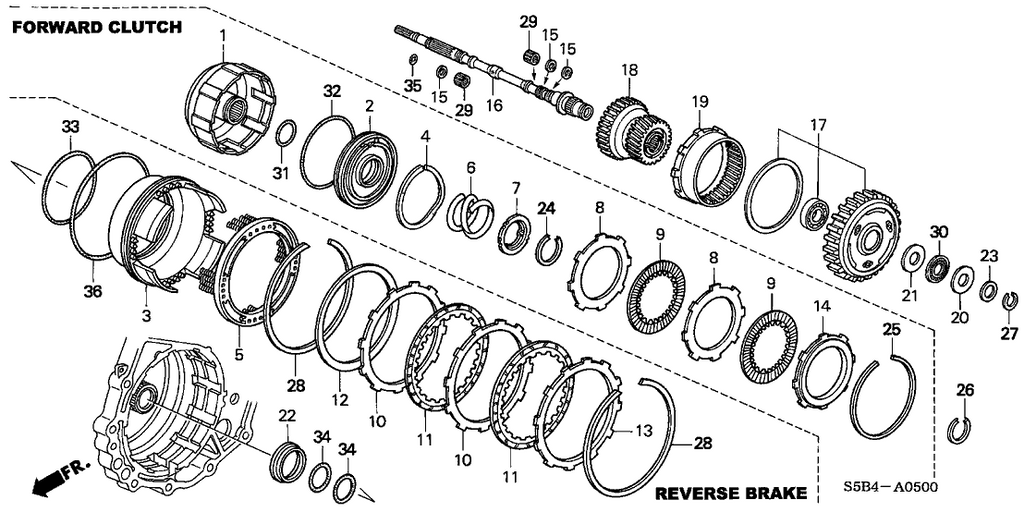 New 2003-2011 Fits Honda Civic Gear, Sun, Part # 23511-PWR-000