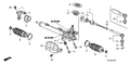 Honda New 2005-2006 Fits Honda Odyssey Power Steering Rack, Part # 53601-SHJ-A82