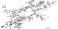 Honda New 1997 Fits Honda Accord Stay C, Oxygen Sensor, Part # 36537-P8A-A00