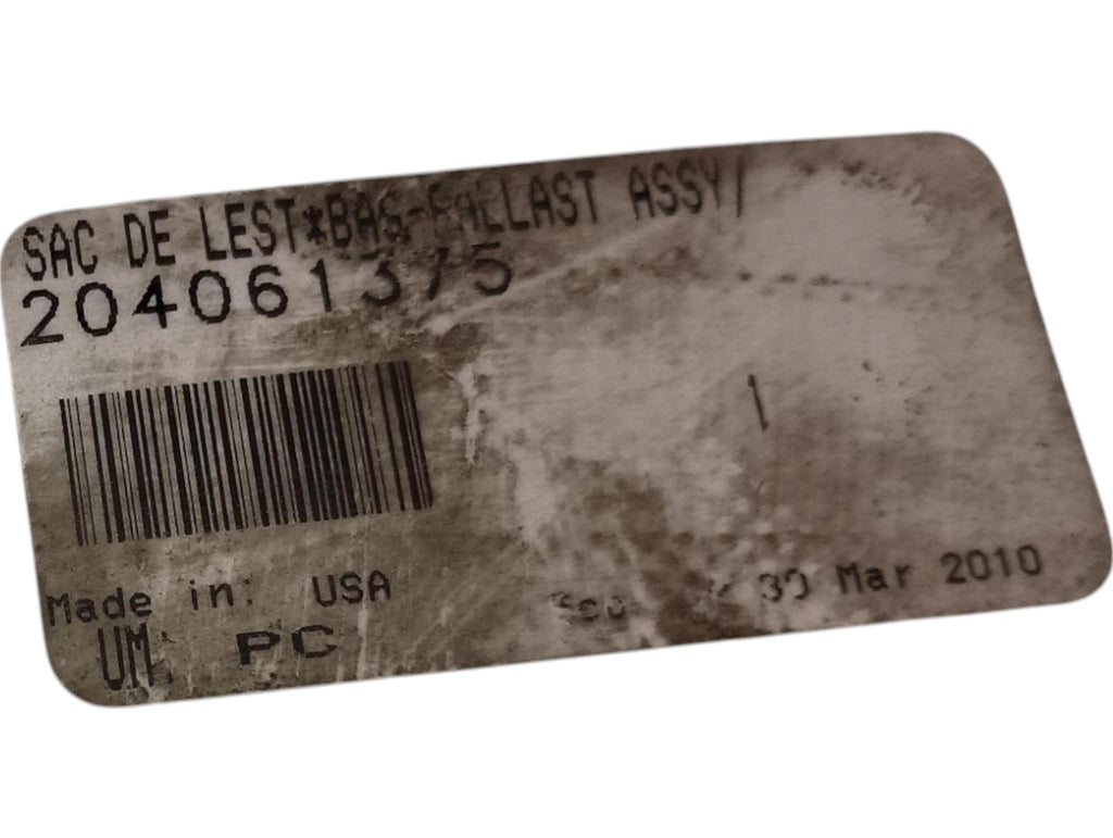 2010-2011 Fits Sea-Doo Wake 510 Ballast Tank Ass'y, Port, OEM Part # 204061375 - Vintage image