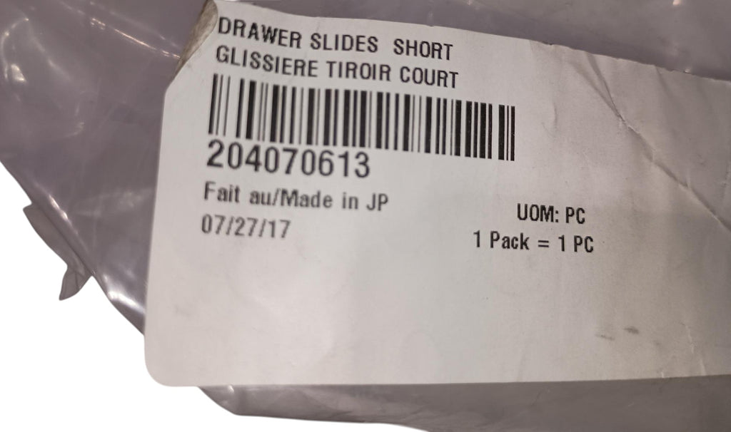 2000-2009 Fits Sea-Doo SE 430 Drawer Slides, Short, OEM Part # 204070613 - Vintage image